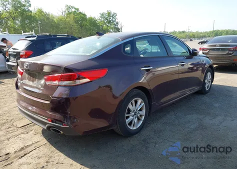 2018 Kia Optima Lx из США, поврежденный, VIN 5XXGT4L3XJG250686